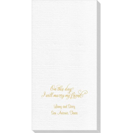 Elegant On This Day Deville Guest Towels
